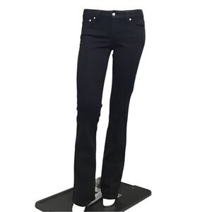 Joe’s Jeans Black Dark Wash Denim Jeans Honey Booty Fit Flare Leg